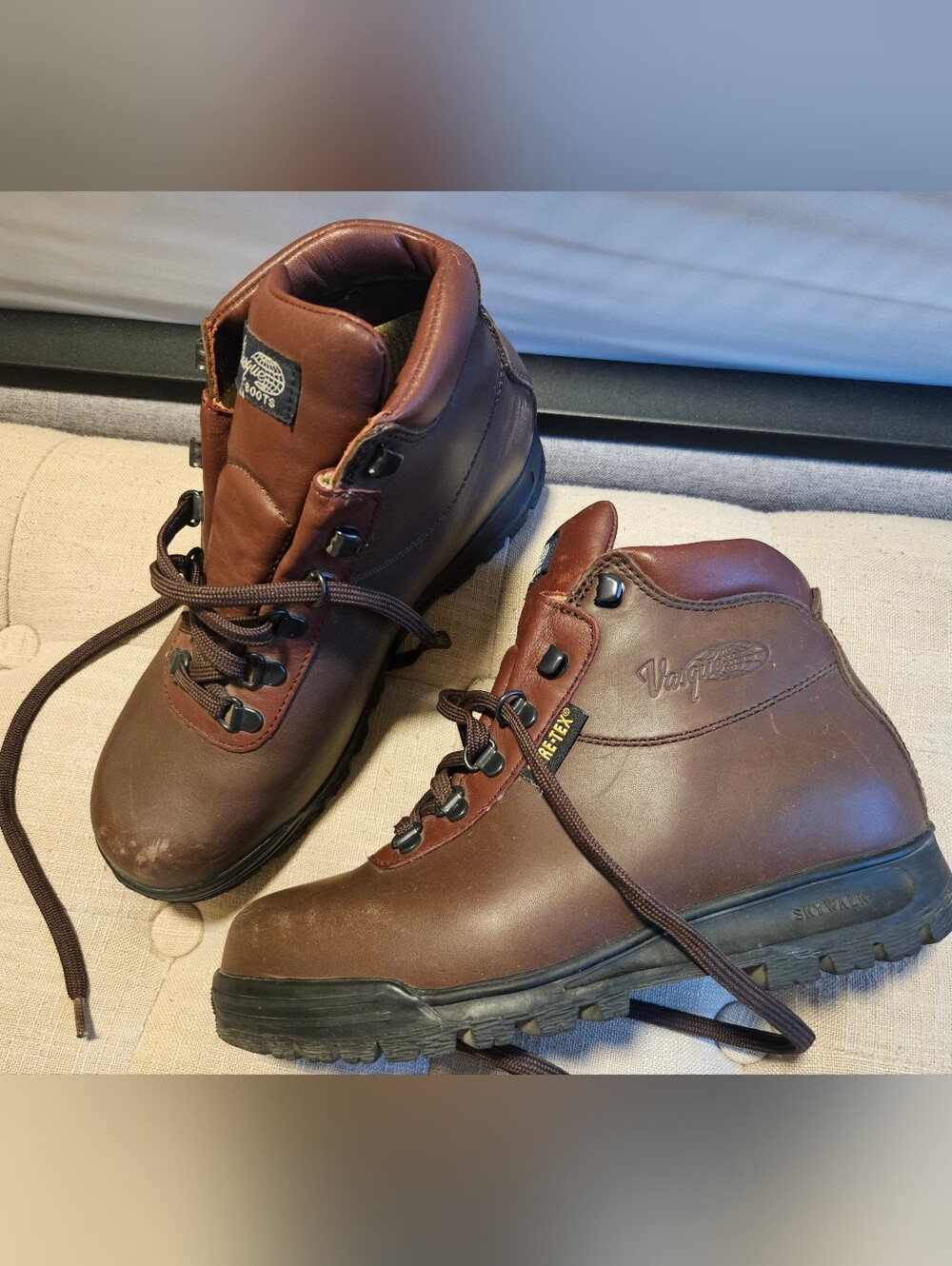 Orginal Gortex Vasque Brown Leather Hiking Boots